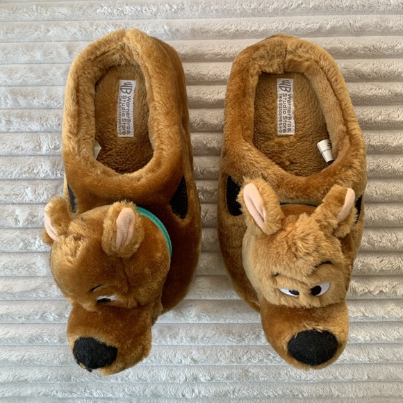 Cartoon Network Scooby-Doo Plush Toy and Slippers Set - Brown and Blue - Picture 4 of 16